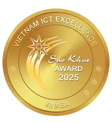 Sao Khue Award 2025（Vietnam ICT Excellence）受賞ロゴ