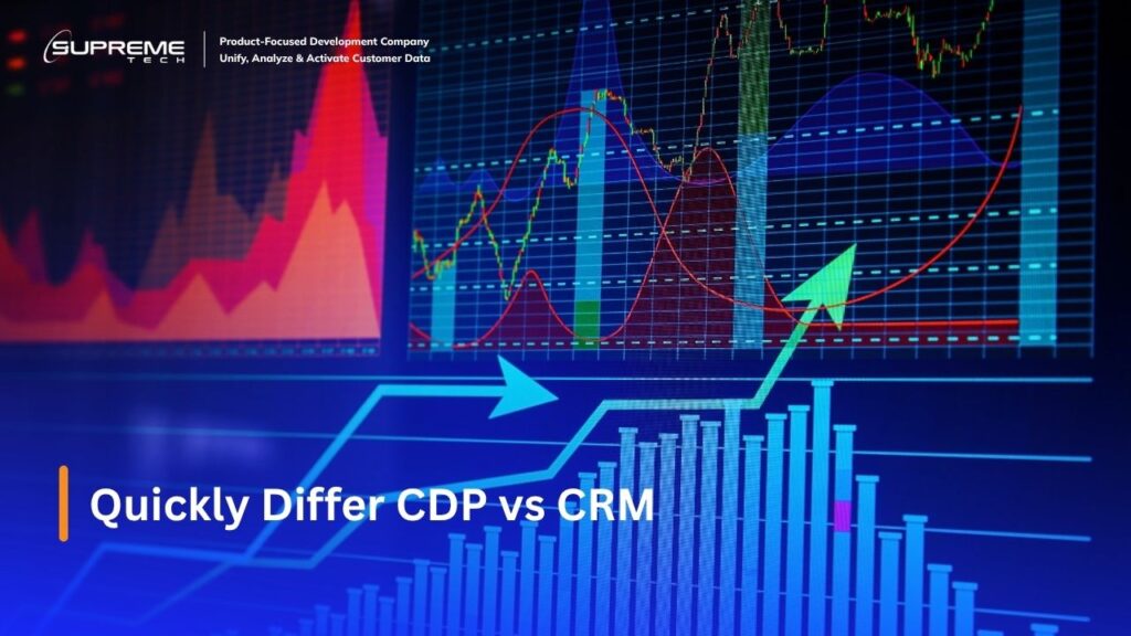 CDPとCRMの違いの早見表