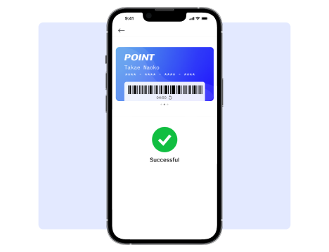 LINEミニアプリ ポイントカード開発の要件イメージ