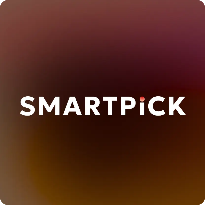 Smartpick スポーツ施設DXソリューションの抽象的なビジュアル