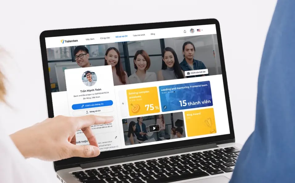 TalentenのAIを活用した人材マッチングサービスのイメージ